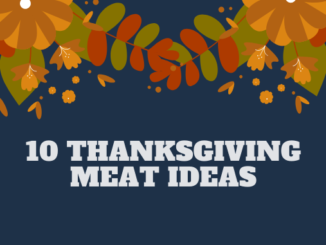 thanksgiving meat ideas