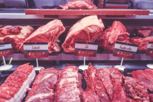 meat processing closure